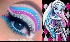 Monster High's Abbey Bominable Makeup Tutorial