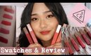 3CE CLOUD LIP TINT Swatches and First Impressions Review