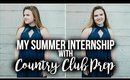 My Summer Internship with Country Club Prep