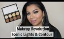 Makeup Revolution Iconic Lights & Contour Pro Palette Swatches + Review | MissBeautyAdikt
