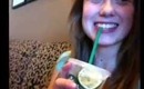 VLOG: Starbucks and camp fun!