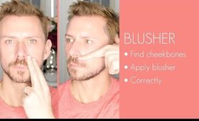 THE TWO FINGER BLUSH RULE - PLUS HOW TO FIND YOUR CHEEK BONES | WAYNE GOSS