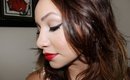 Classic Black Eyeliner and Red Lips Tutorial