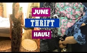 June Thrift Haul #thriftythursday