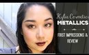 Kylie Cosmetics Metallics | First Impressions & Demo!