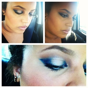Products also used: Almay bronzer in Sunkissed, VS gloss, Bare Minerals bronzer, BH cosmetics blush/contour pallet. 