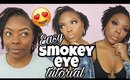 Black smokey eye tutorial│Tamekans