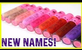 Renaming Jeffree Star Cosmetics Liquid Lipsticks!!!