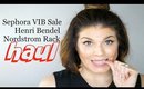Haul: Sephora VIB Sale, Henri Bendel + Nordstrom Rack| @girlythingsby_e
