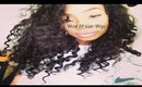 My Curly wig from Wow African hair !