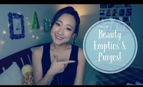 Beauty Empties & Purges! ⎮ Amy Cho