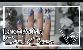 LuxaPolish Opal Chrome Nail Art Relaxing How To | Caitlyn Kreklewich
