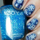 Zoya Snowy Nails