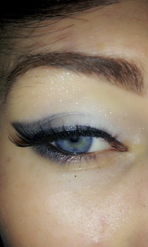 false lashes applied as well. (: