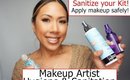 How to Deep Clean/Sanitize Your Makeup Kit and Apply Makeup Hygienically