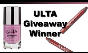 Ulta Giveaway Winner