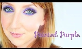 PAINTED PURPLE - Purple Eye Makeup Tutorial