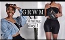 Get ready with me [filming day] // Janet Nimundele