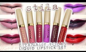 Review & Swatches: STILA Eternally Yours Liquid Lipstick Set | Stay All Day + Dupes!