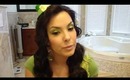 St. Patrick's Day Green and Yellow Makeup