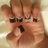 Diamond bow nails