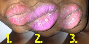Which lip stain color do you like?
1,2 or 3 