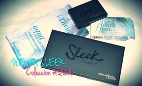 °• NEW IN SLEEK (HAUL+REVIEW+SWATCHES): Colección AQUA •°