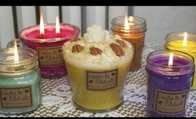 Candles by Victoria Haul and Giveaway