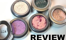 Review: Stila Magnificent Metal Foil Finish Eye Shadows