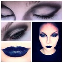 Lillith inspired halloween makeup
