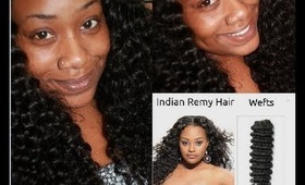 Show and Tell: BestLaceWigs.com Indian Remy Deep Wave Human Hair Extension w/ Lace Closure