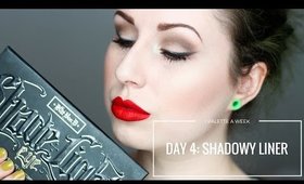 KAT VON D SHADE LIGHT EYE - DAY 4: SHADOWY LINER | 1 PALETTE FOR A WEEK
