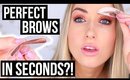 PERFECT BROWS... in SECONDS?! I tried the BROW STAMP || First Impression Friday