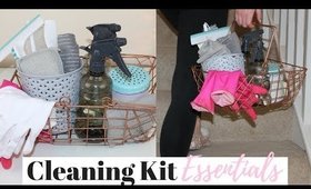 Cleaning Kit Essentials | What's in My Cleaning Caddy