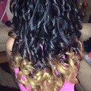 i curled my friends hair. love it!