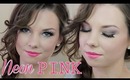 GRWM | Neon Pink Lips & Casual Side Braid for Summer