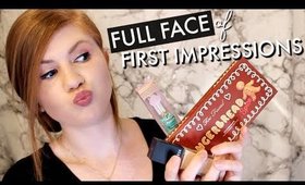 FALL GRWM! FULL FACE OF FIRST IMPRESSIONS | Kristen Kelley
