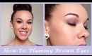 How-To: Plummy Brown Eyes│Full Face