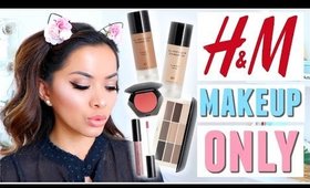 FULL FACE USING ONLY H&M MAKEUP!