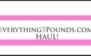 Everything 5 Pounds.com Haul