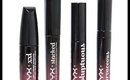 NYX Lush Lash Mascara Collection Review / Demo