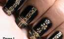 How to do lace nail art and lace nail designs ideas for beginners to do at home