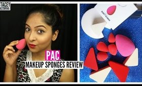 PAC Beauty Blender and Makeup Sponges Review/DEMO | Stacey Castanha