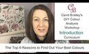 Top 6 Reasons to Get Your Colours Done | Colour Analysis (Free Intro Video From DIY Page)