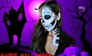 Halloween Make-up: Half Skull Face Tutorial