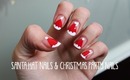 Two Christmas Nail Tutorials | What I Heart Today