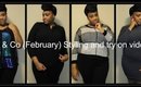 Dia&Co (February) Styling Video and Try on!