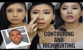 HOW TO: CONTOUR AND HIGHLIGHT + CHRIS BROWN NEWS | TALK THRU TUTORIAL