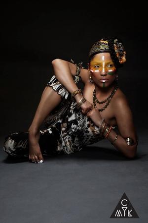 Tribal Inspired Makeup for a Photo Shoot