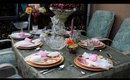 Home Decor Table Setting For Outdoors And Patio